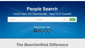 BeenVerified Homepage For Backgroung Checks